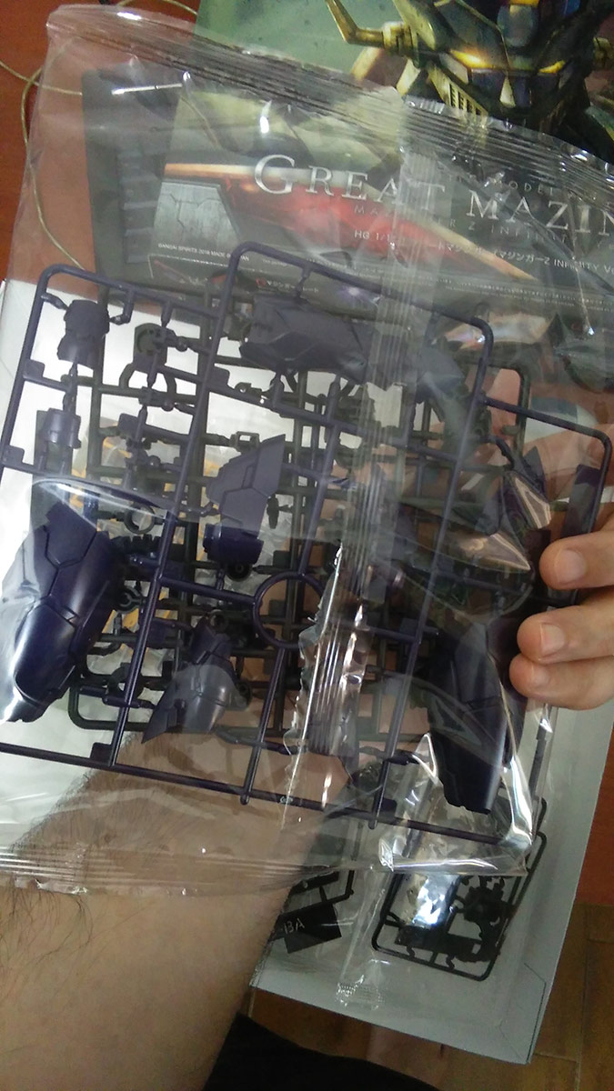 Unboxing e recensione: Great Mazinger Infinity model kit Bandai ...