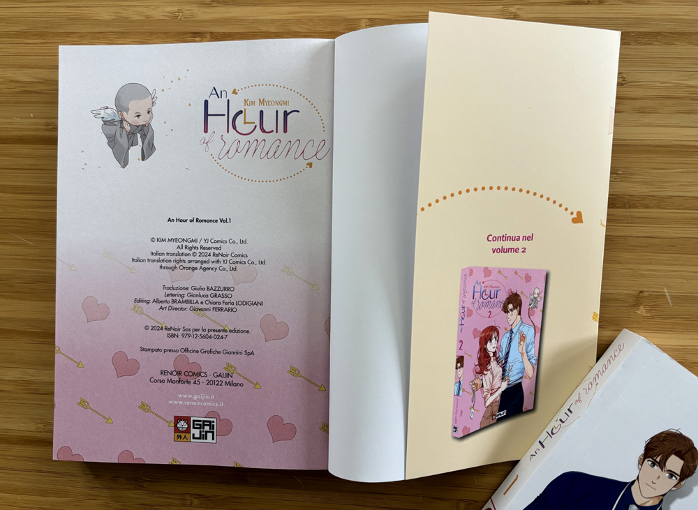 An Hour of Romance: prime impressioni sul nuovo manhwa di Renoir Comics