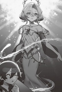 Megami “Isekai Tensei Nani ni Naritai desu ka” Ore “Yuusha no Rokkotsu de”