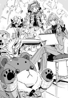 Oni Kishi Danchou-sama ga Cute na Otome-kei Café ni Maiasa Coffee wo Nomi ni Kimasu. ......Heibon na Watashi wo Dekiaishiteiru karatte, Honki desu ka?