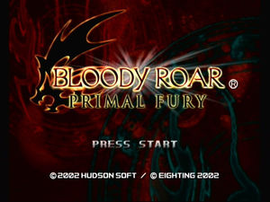 Bloody Roar: Primal Fury