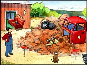 Gary Gadget: Building Cars