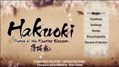 Hakuoki: Demon of the Fleeting Blossom