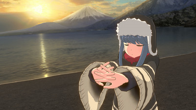 Laid-Back Camp - Virtual - Lake Motosu