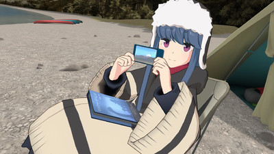 Laid-Back Camp - Virtual - Lake Motosu