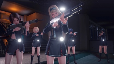 School Girl/Zombie Hunter