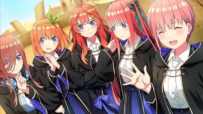 Go-toubun no Princesses - gensō to shin'en to mahō gakuin