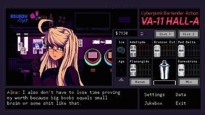 VA-11 Hall-A: Cyberpunk Bartender Action