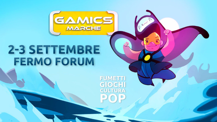 Gamics Marche: gli appuntamenti dal vivo con AnimeClick.it il 2 e 3 settembre