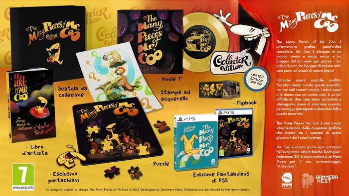 The Many Pieces of Mr. Coo disponibile da oggi su console e Pc