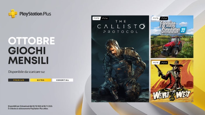 Annunciati i giochi gratuiti di PlayStation Plus di ottobre 2023