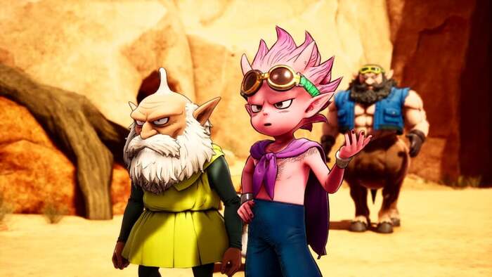 Sand Land introduce un personaggio inedito e rivela i doppiatori