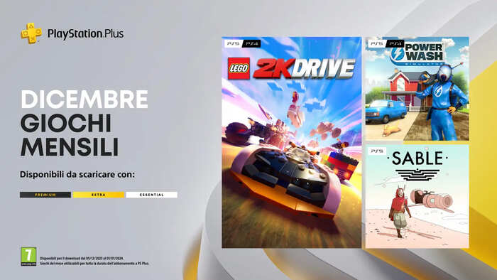 Annunciati i giochi gratuiti di PlayStation Plus di dicembre 2023