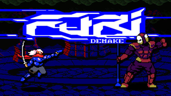 Furi Demake il folle simil-Afro Samurai è gratis in 8-bit
