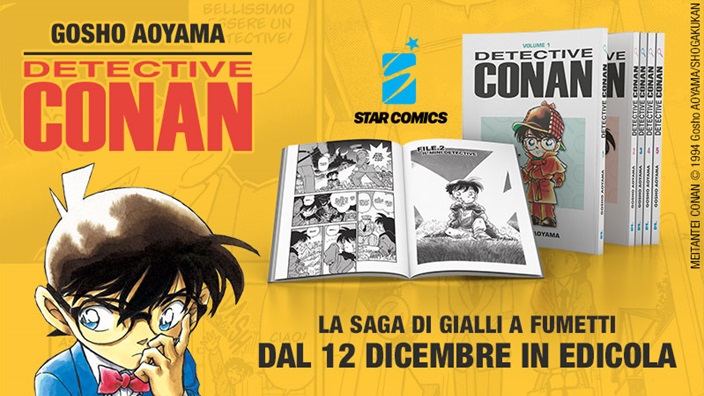 Detective Conan torna in edicola con La Gazzetta dello Sport e TV Sorrisi e Canzoni