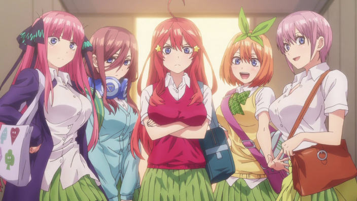 The Quintessential Quintuplets: un video per festeggiare il quinto anniversario