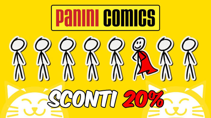 Promozione Panini Comics: tutti gli affari manga con il 20 % di sconto