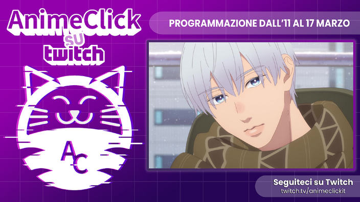 AnimeClick su Twitch: programma dall'11 al 17 marzo - Stasera commentiamo gli Oscar