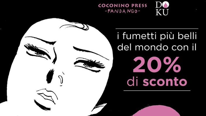 Coconino Press: sconto del 20% dal 25 marzo per un mese