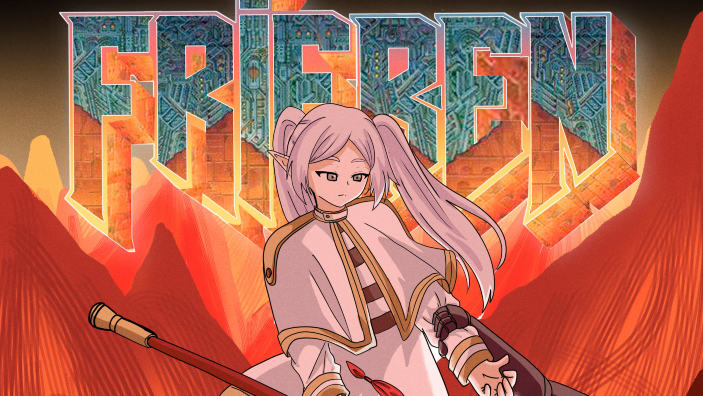 Frieren invade i videogiochi con numerose fan art