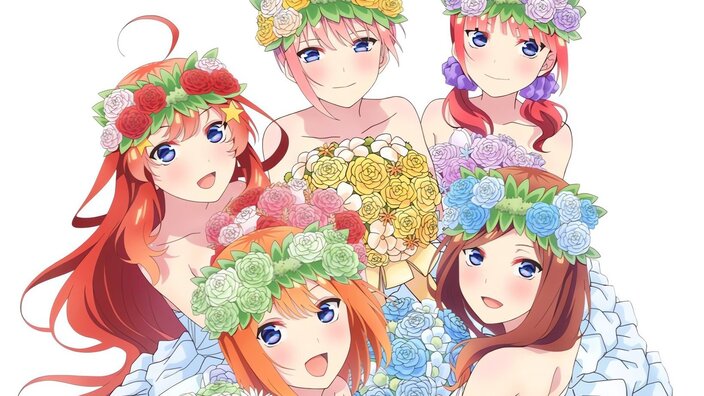 The Quintessential Quintuplets: nuovo anime e tante novità per le cinque gemelle