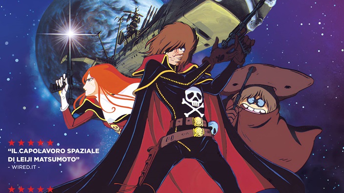 Capitan Harlock - L'Arcadia della mia giovinezza al cinema: trailer, coupon sconto ed elenco sale