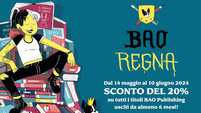 Bao Publishing annuncia il 20% di sconto fino al 10 giugno