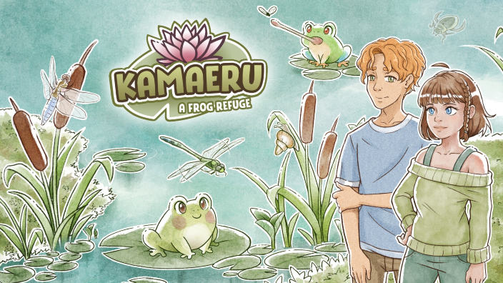 Colleziona adorabili rane con Kamaeru A Frog Refuge