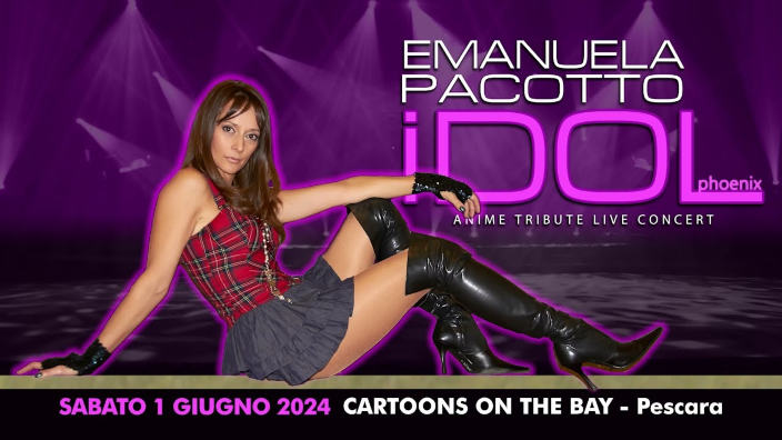 iDOL: Emanuela Pacotto riporta l'energia delle sigle in concerto il 1° giugno a Pescara