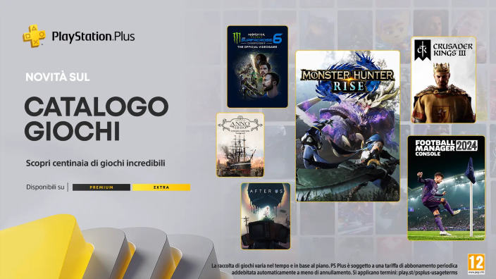 PlayStation Plus Extra e Premium, annunciate le novità di giugno 2024