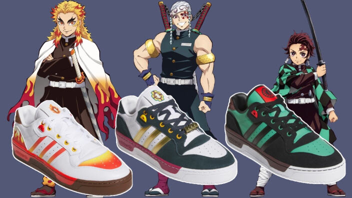 Adidas lancia una linea di sneakers dedicata a Demon Slayer