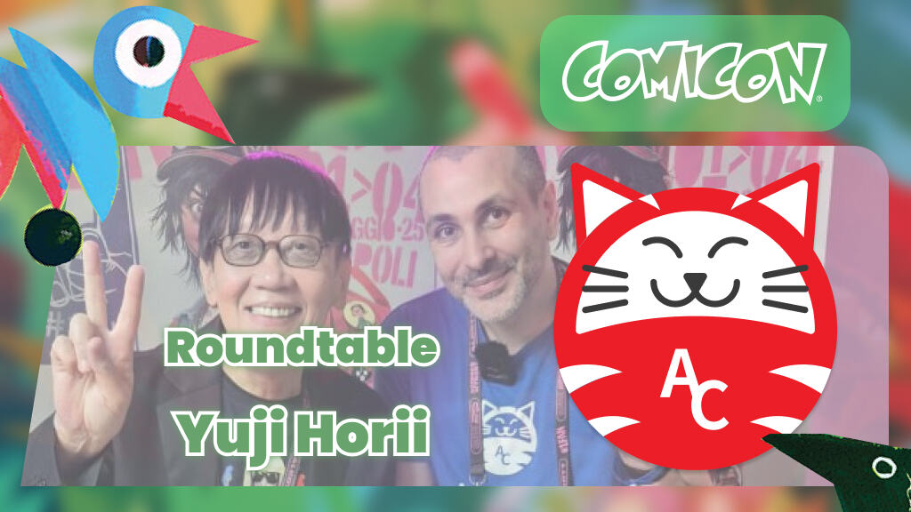 COMICON Bergamo 2026: roundtable di Yuji Horii (Dragon Quest)