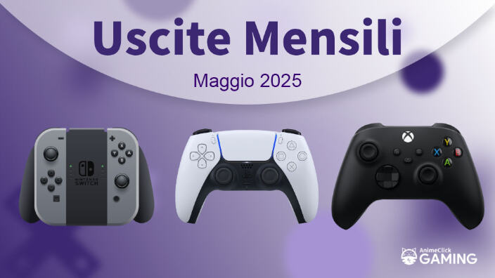 <strong>Uscite videogames europee di maggio 2025</strong>