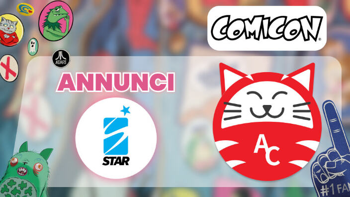 Napoli Comicon 2025: gli annunci di Star Comics