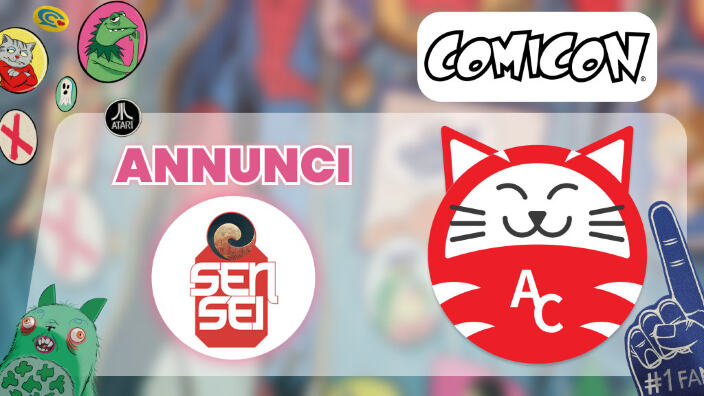 Napoli Comicon 2025: gli annunci di Sensei Manga