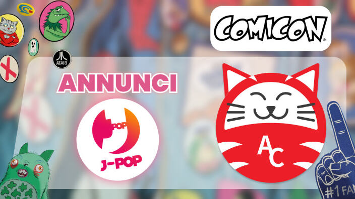 Napoli Comicon 2025: gli annunci di J-POP Manga