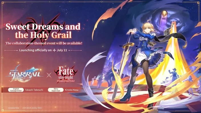 Honkai Star Rail x Fate/Stay Night Unlimited Blade Works: rivelati i primi dettagli della collab
