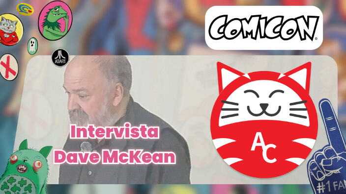 Napoli Comicon 2025: la nostra intervista a Dave McKean, illustratore di Coraline e Arkham Asylum