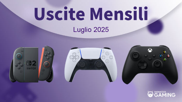 <strong>Uscite videogames europee di luglio 2025</strong>