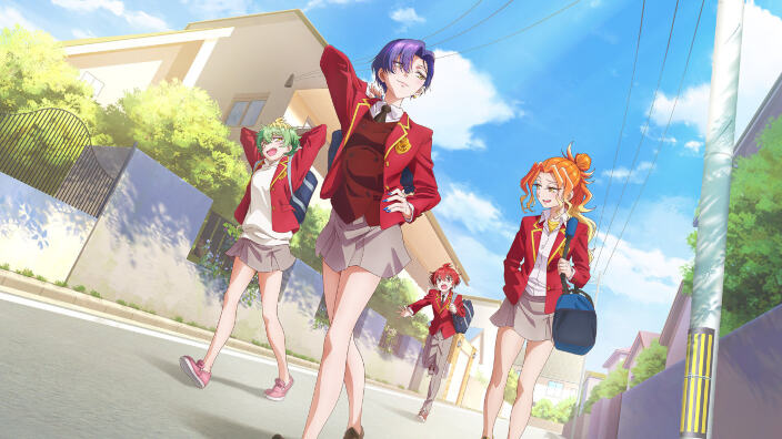 Dealing with Mikadono Sisters Is a Breeze: trailer per la nuova serie estiva di P.A. Works