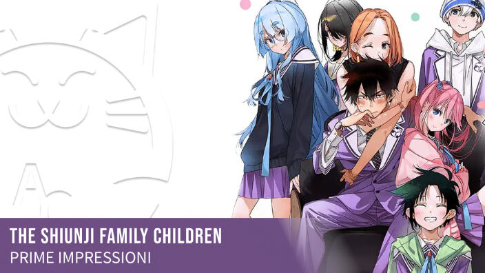 <b>The Shiunji Family Children</b>: prime impressioni per la nuova hit dell'autore di Rent a Girlfriend