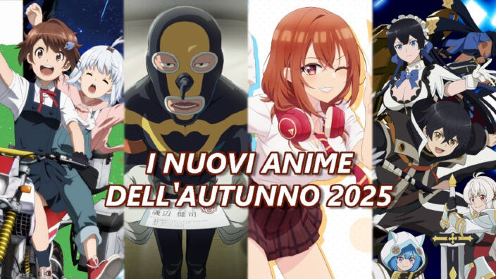 Novità Anime stagionali Autunno 2025 - Il Listone!
