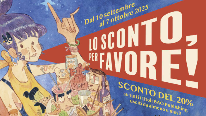 Bao Publishing propone il 20% di sconto fino al 7 ottobre