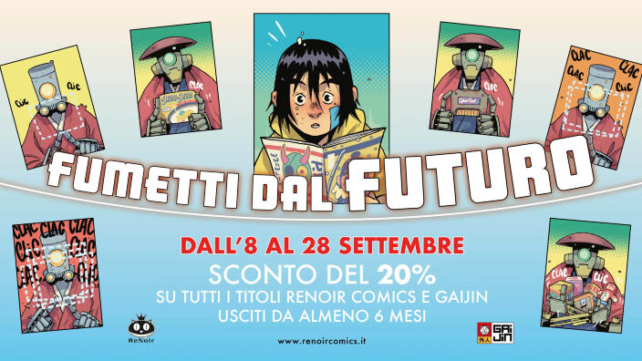 Gaijin Comics e Renoir: sconti del 20% fino al 28 settembre