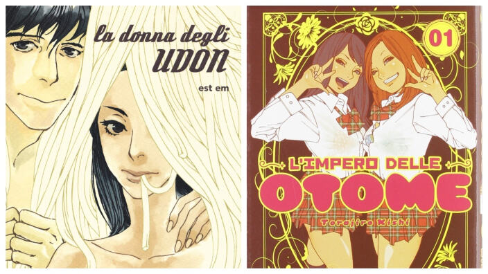 I manga La donna degli udon e L'impero delle Otome raggiungono la conclusione