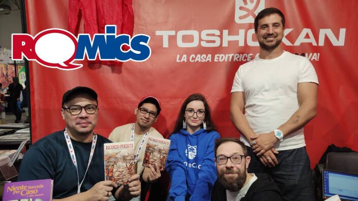 Romics 2025: panel e intervista a Paolo Herras e Jerico Marte (Toshokan)