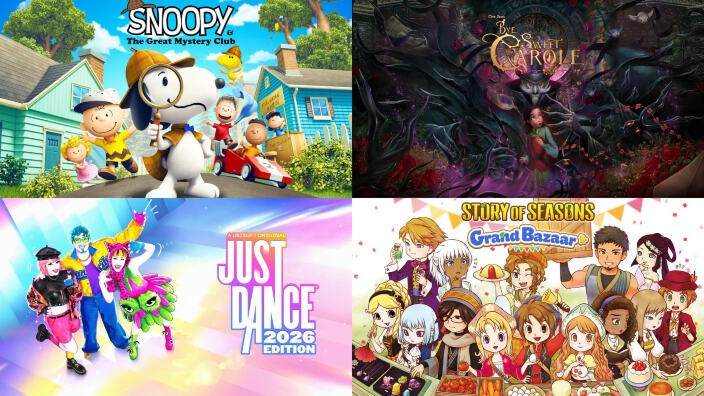 News dal mondo gaming: Bye Sweet Carole, Just Dance, Snoopy e tanto altro