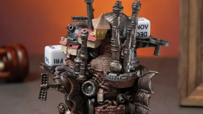 Il castello errante di Howl diventa un calendario perpetuo