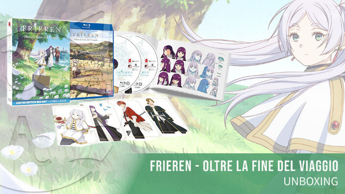 Frieren - Oltre la Fine del Viaggio: unboxing della Limited Edition Blu-ray di Anime Factory