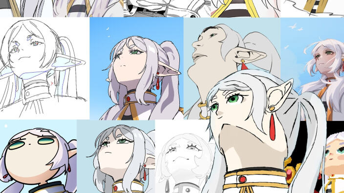 Frieren Looking Up Challenge: come è nata la sfida virale che ha conquistato internet